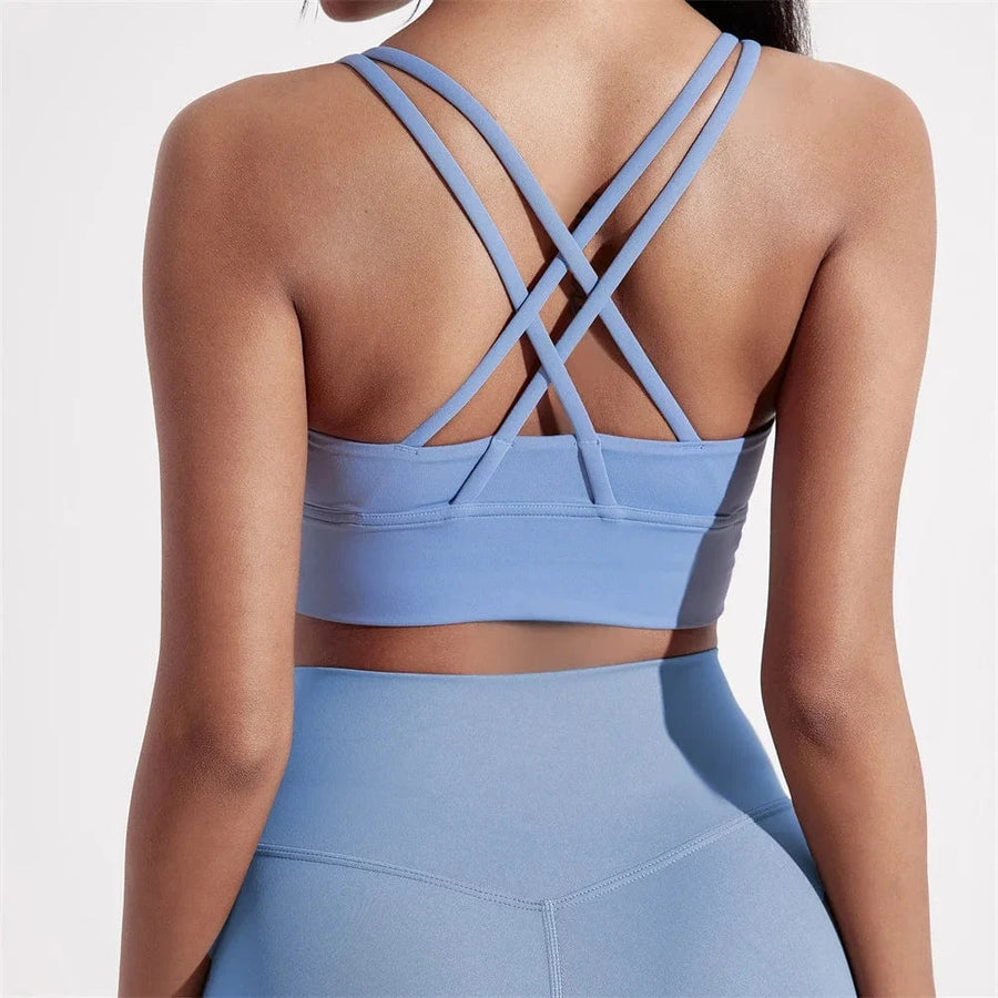 BLLR Grey Blue / S Vyne™ Sports Bra – AERIS – Sculpted