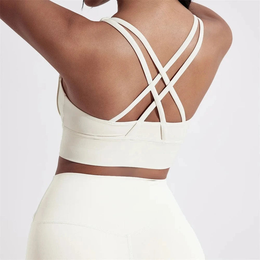 BLLR Ivory / S Vyne™ Sports Bra – AERIS – Sculpted