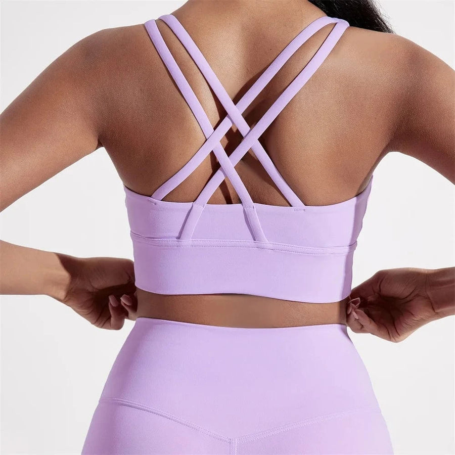 BLLR Orchid / S Vyne™ Sports Bra – AERIS – Sculpted