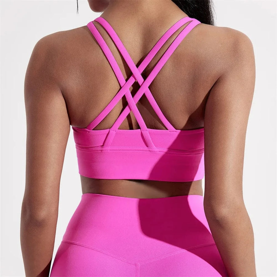 BLLR Pink / S Vyne™ Sports Bra – AERIS – Sculpted