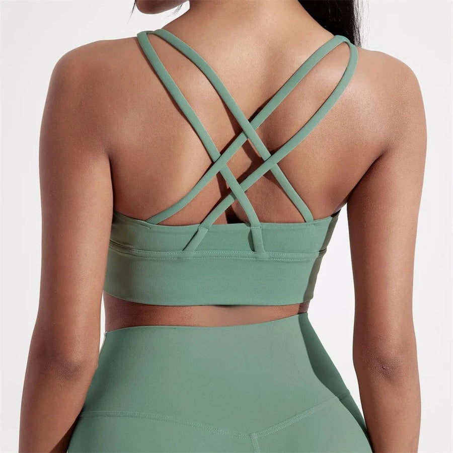 BLLR Sea Green / S Vyne™ Sports Bra – AERIS – Sculpted