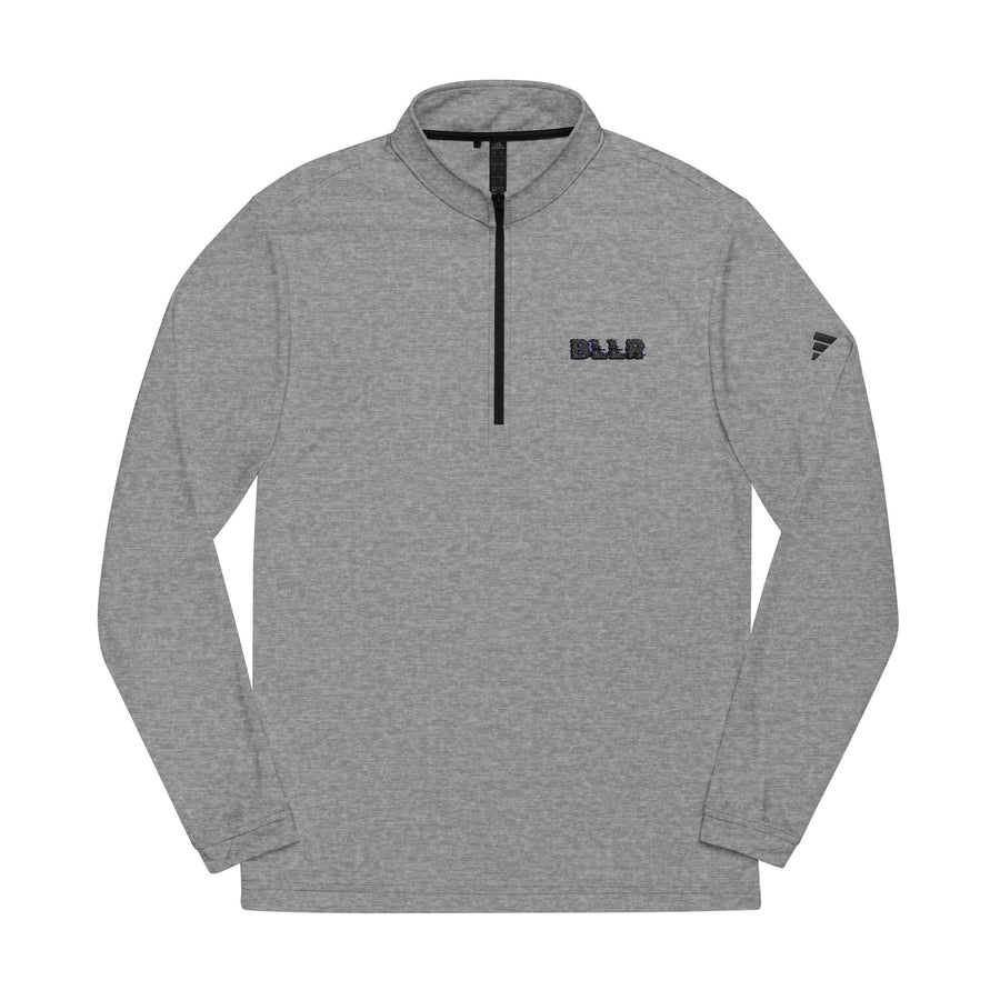Printify Sweatshirt S / Black Heather BLLR X Adidas® Quarter-Zip Pullover