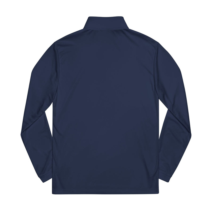Printify Sweatshirt S / Collegiate Navy BLLR X Adidas® Quarter-Zip Pullover